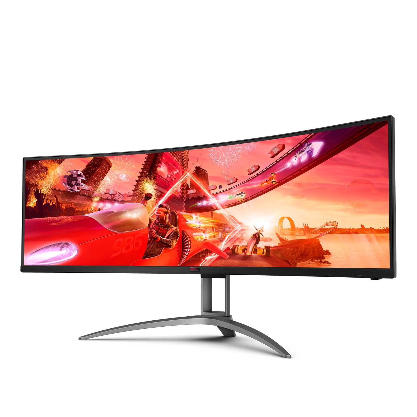 AOC AG493UCX2 Monitor: 49' Curved 5120 x 1440; 165hz; Display Port; HDMI; G-Sync/Freesync; HDR400; 4year warranty | dynacor.co.za