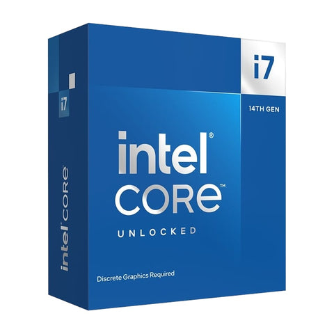 Intel 14th Gen Core i7-14700KF LGA1700 5.1GHz 20-Core CPU | dynacor.co.za
