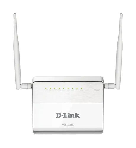D-Link DSL-224 wireless router Fast Ethernet Single-band (2.4 GHz) 4G White | dynacor.co.za