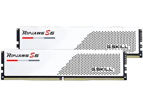 G.Skill Ripjaws S5 DDR5-5600MHz CL36-36-36-76 1.2V 16GB (2x16GB) - White | dynacor.co.za