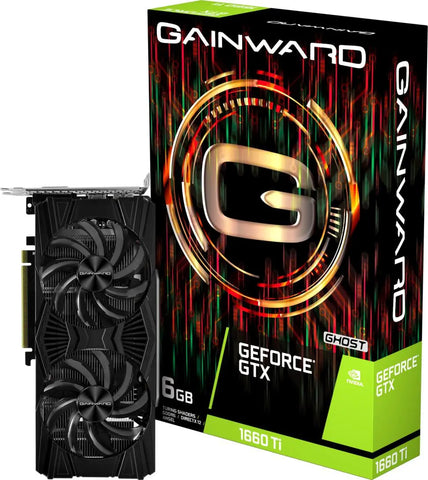 GAINWARD NVIDIA GEFORCE GTX 1660TI GHOST 6GB GDDR6 PCIE GEN3 GAMING GRAPHICS CARD | dynacor.co.za