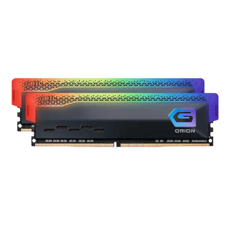 Geil Orion RGB 16GB KIT(2X8GB) 3600MHz DDR4 Desktop Gaming Memory-Gray | dynacor.co.za