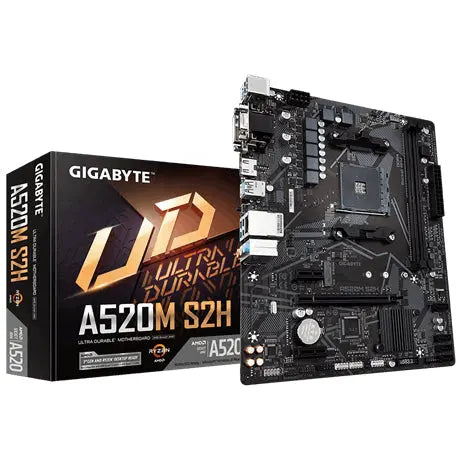 Gigabyte A520M S2H motherboard Socket AM4 micro ATX | dynacor.co.za