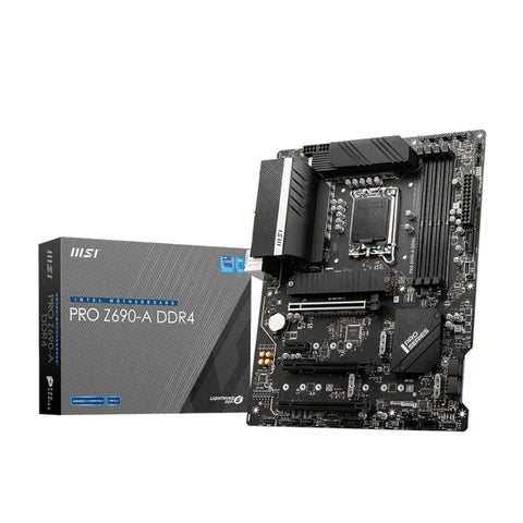 MSI PRO Z690-A-DDR4 LGA1700 ATX Gaming Motherboard | dynacor.co.za