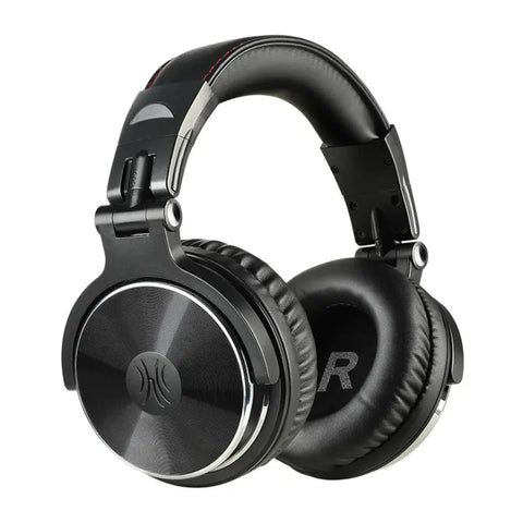 Oneodio Pro 10 Professional Wired Over Ear DJ and Studio Monitoring Headphones - Black | dynacor.co.za