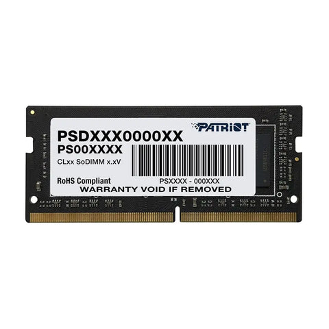 Patriot Signature Line 16GB DDR4 2666MHz Single Rank SODIMM Notebook Memory | dynacor.co.za