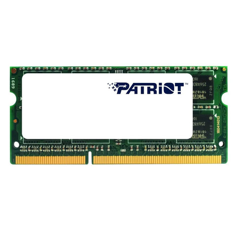 Patriot Signature Line 4GB 1600MHz DDR3L Dual Rank SODIMM Notebook Memory | dynacor.co.za