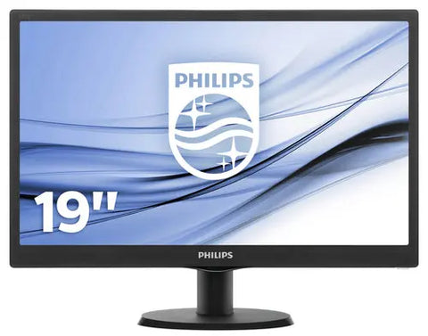 Philips V Line 193V5LSB2/01 LED display 47 cm (18.5") 1366 x 768 pixels HD Black | dynacor.co.za