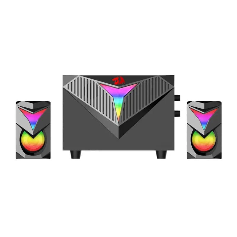 REDRAGON 2.1 Satellite Speaker TOCCATA RGB 11W Gaming Speaker - Black | dynacor.co.za
