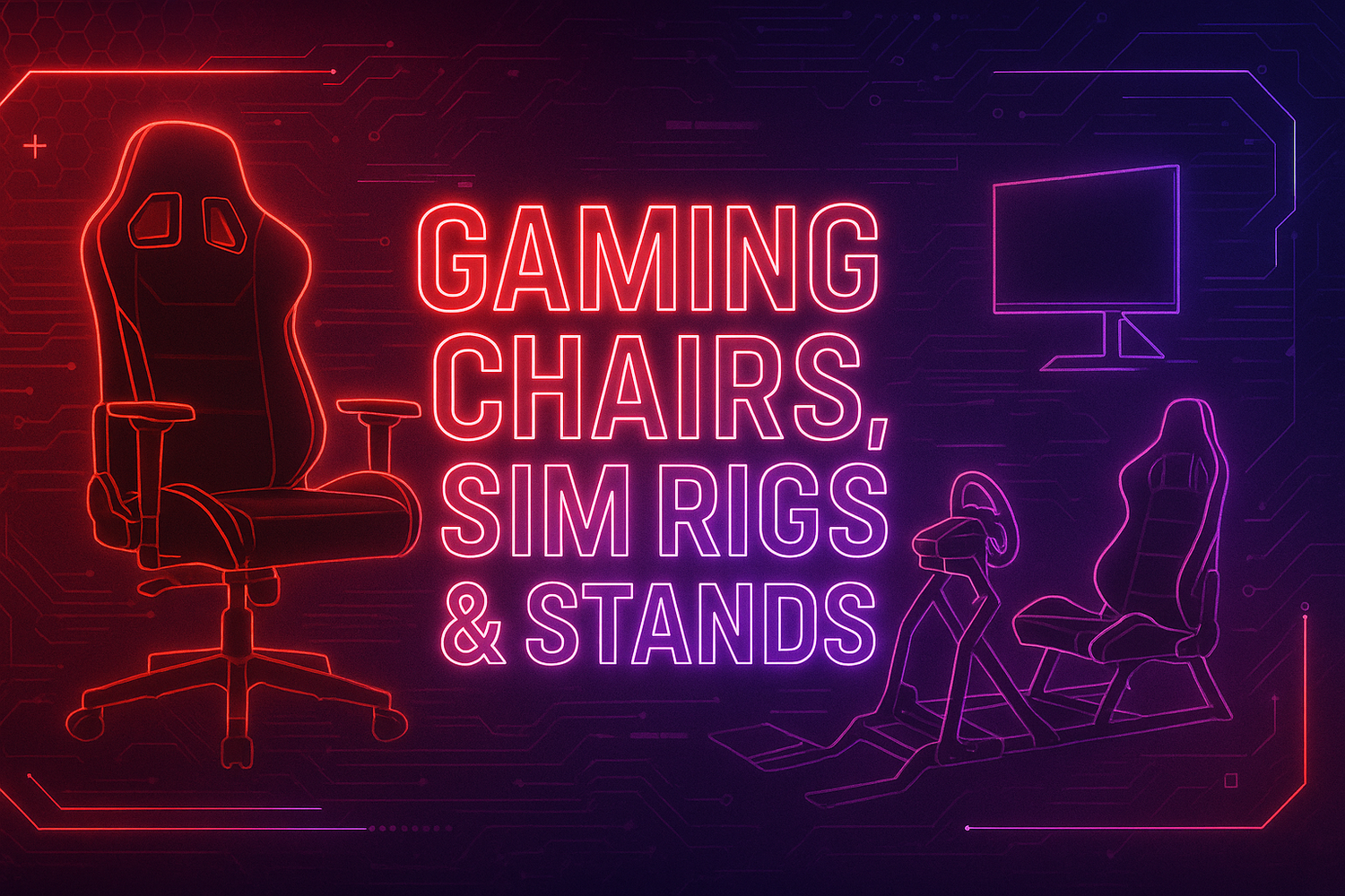 GAMING-CHAIRS-SIM-RIGS-STANDS | dynacor.co.za