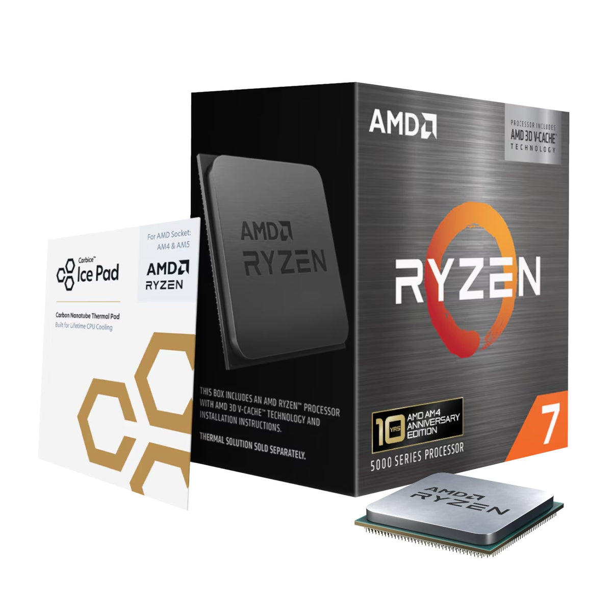 AMD Ryzen™ 7 5800X3D 8-Core 3.4GHz AM4 CPU | dynacor.co.za