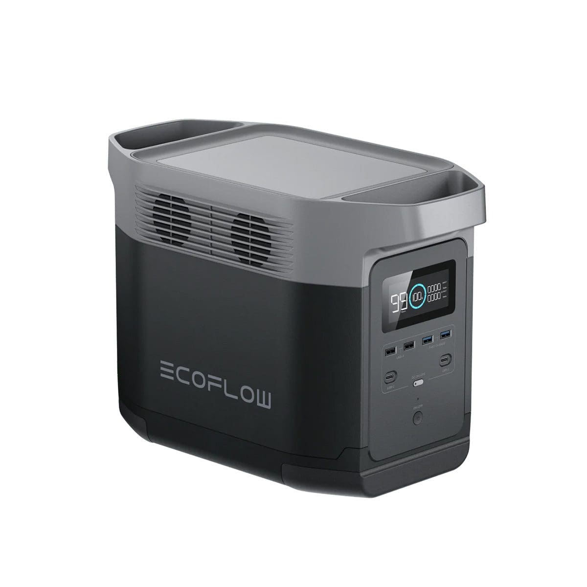 ECOFLOW Delta 2 Lithium (LiFePo)  Portable Power Station -  1800W Output; 1024Wh LFP Battery; 500W Solar - SA socket. | dynacor.co.za