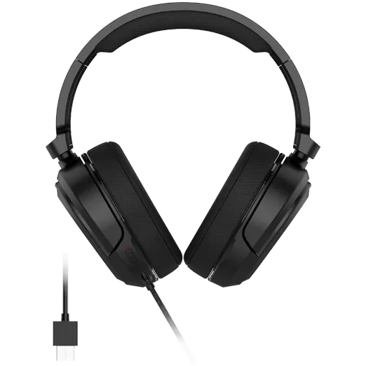 LORGAR Kaya 360 USB Gaming Headset with Mic - Black | dynacor.co.za