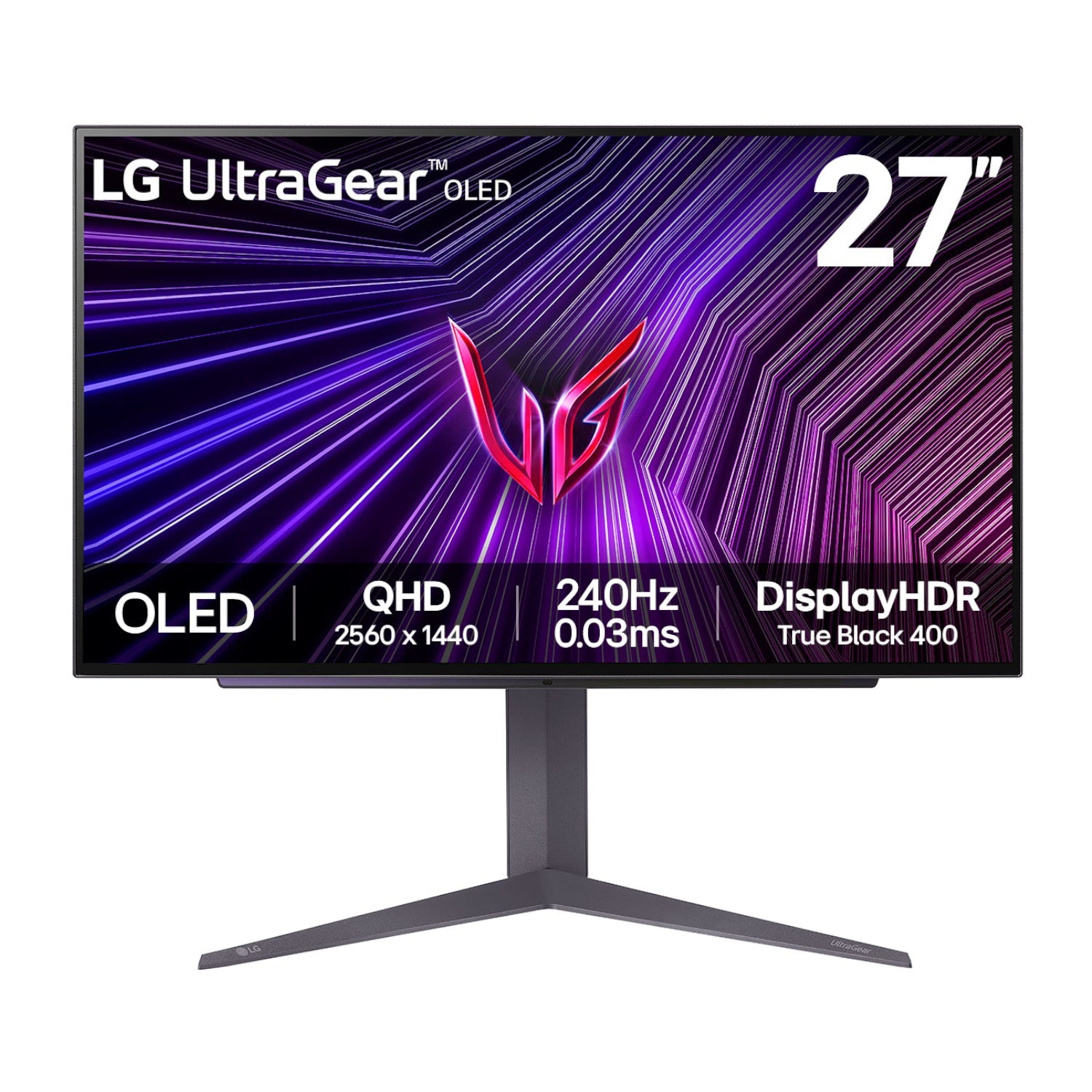 LG UltraGear 27" QHD OLED Gaming 240Hz 0,03ms | dynacor.co.za