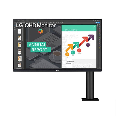LG 27" IPS Panel QHD Monitor - 75Hz | dynacor.co.za