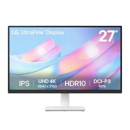 LG UltraFine 27" 4K UHD IPS Monitor - White | dynacor.co.za
