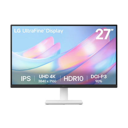 LG UltraFine 27" 4K UHD IPS Monitor - White | dynacor.co.za