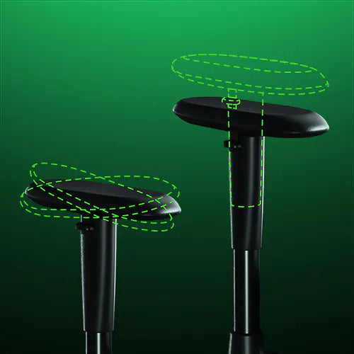 RAZER Iskur V2 X Gaming Chair Fabric - Black and Green