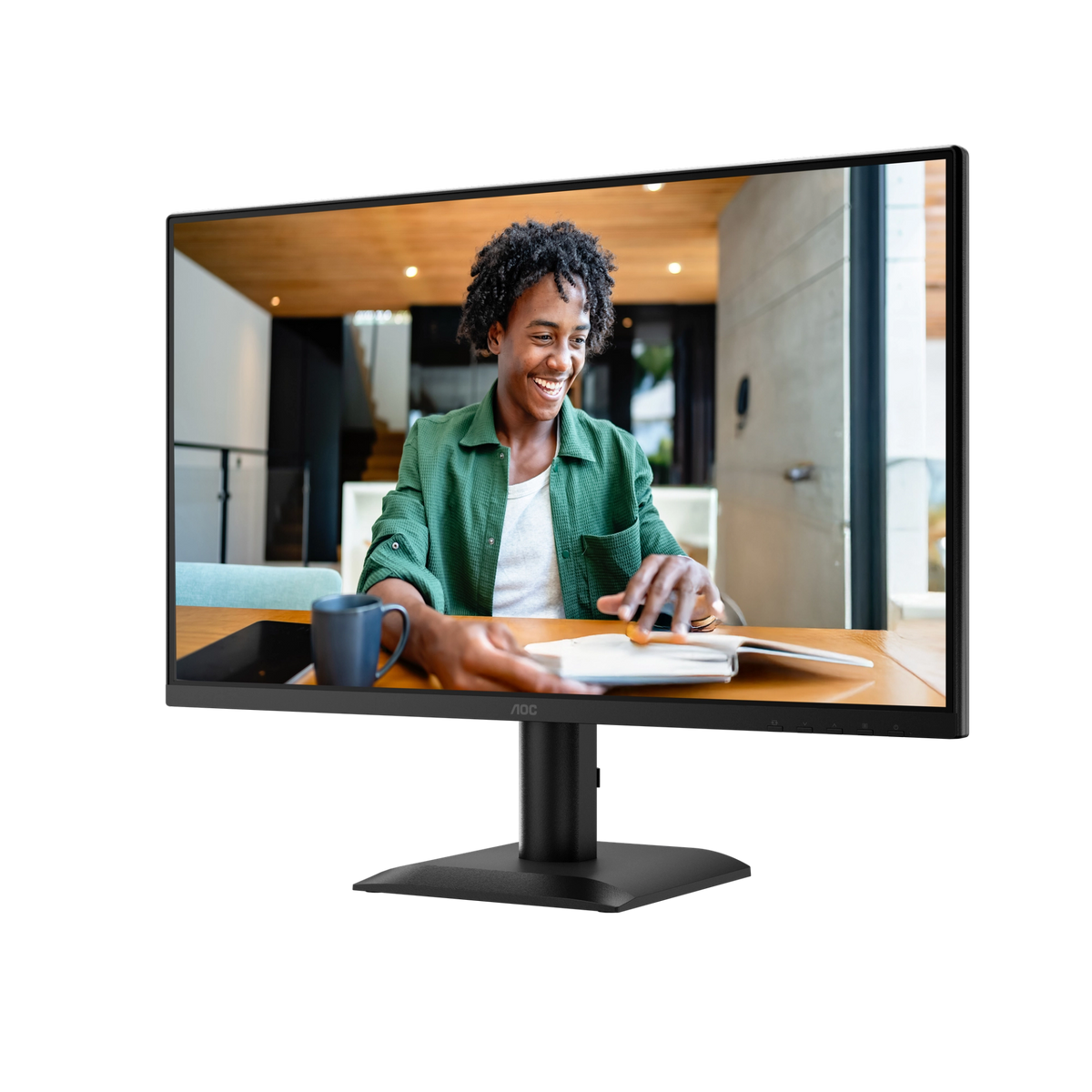 AOC-24E40L Monitor 23.8'' FHD 1920x1080 144Hz 0;5ms; DP HDMI; TUV Circular Polarization; Internal PSU Adaptive Sync; 3YR W | dynacor.co.za