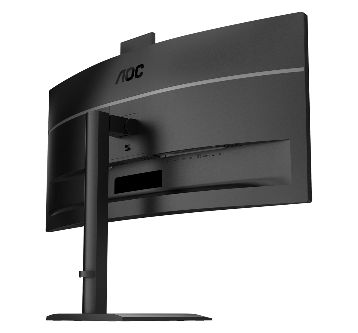 AOC CU34E4CW 34''W WQHD|VA; 60Hz|HDR10; SPK;HAS|1H1DP2USB-C(90W)|OTA/OTG; WebCam|3YR Warranty. | dynacor.co.za