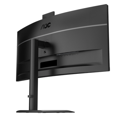 AOC CU34E4CW 34''W WQHD|VA; 60Hz|HDR10; SPK;HAS|1H1DP2USB-C(90W)|OTA/OTG; WebCam|3YR Warranty. | dynacor.co.za