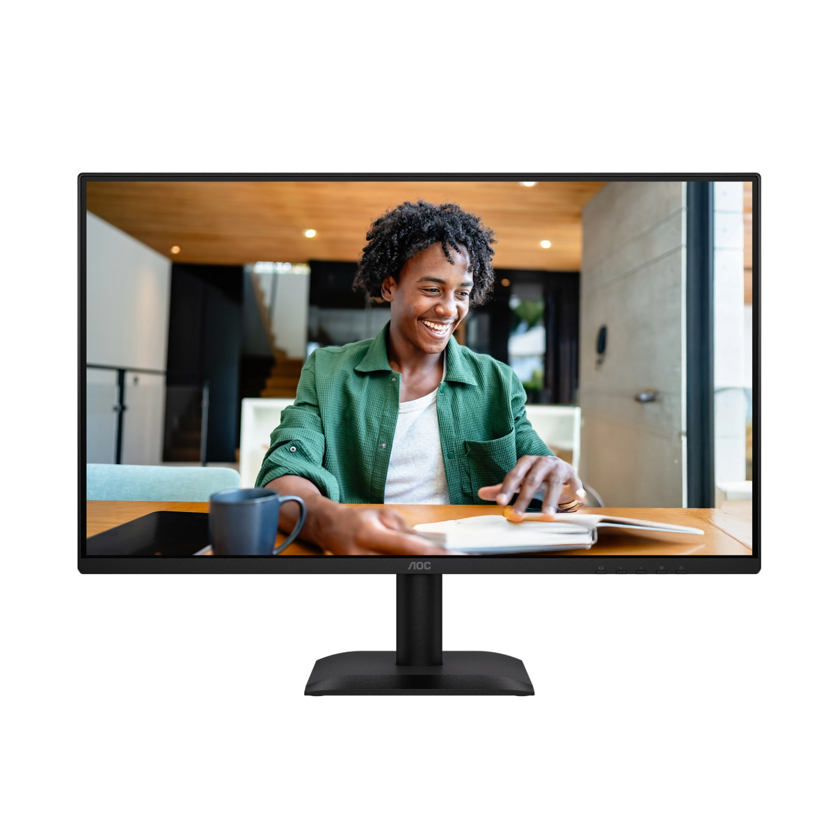 AOC-27E40L Monitor  27'' FHD 1920x1080 144Hz 0;5ms; DP HDMI; TUV Circular Polarization;Internal PSU Adaptive Sync; 3YR Warranty | dynacor.co.za