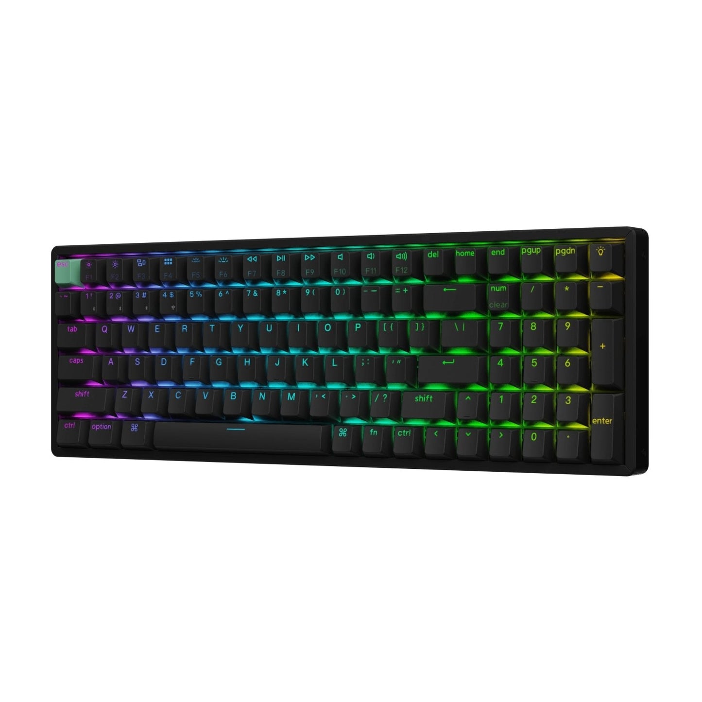 Keychron K4 HE 96% Magnetic Switch Hot-Swap RGB Wireless Keyboard – Black | dynacor.co.za