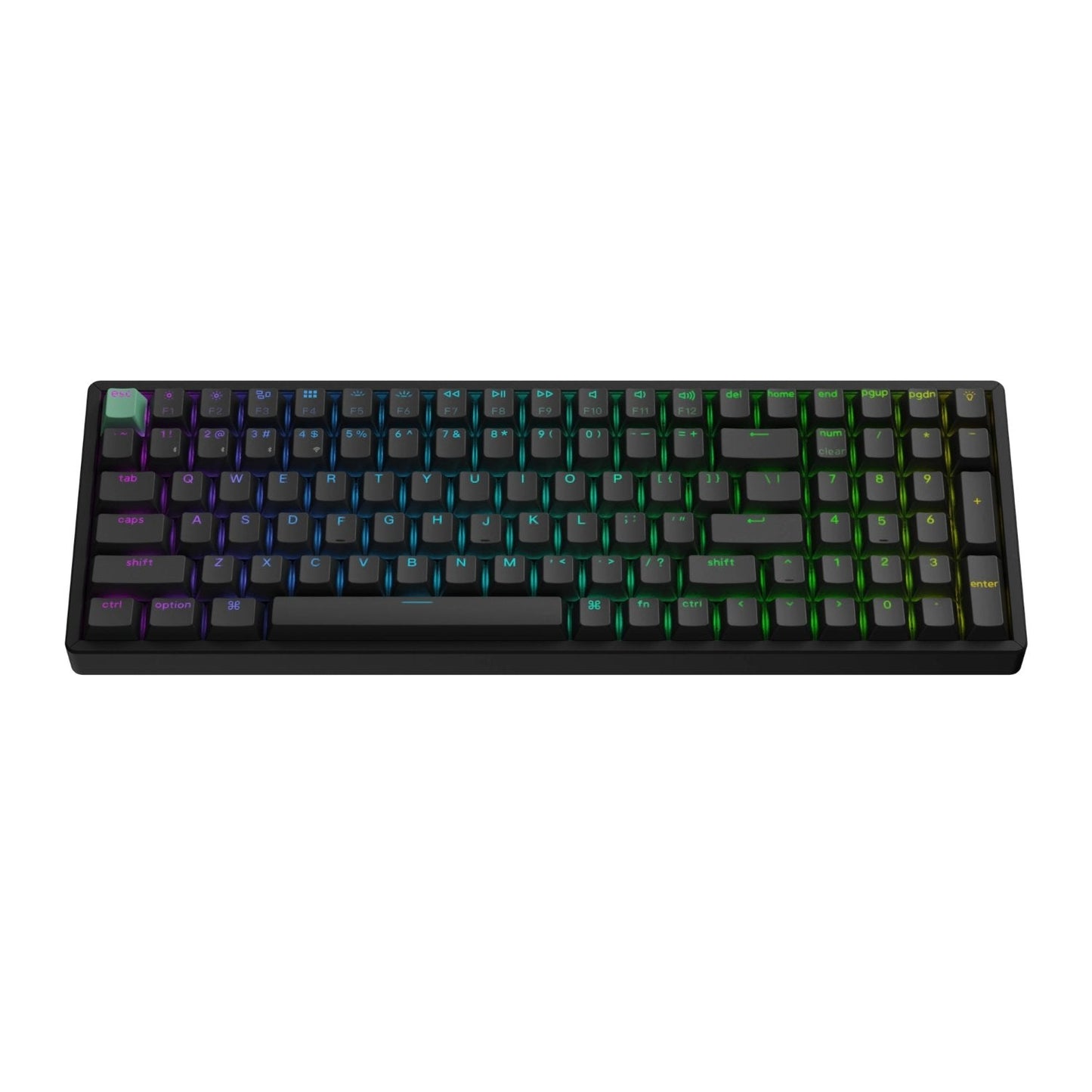 Keychron K4 HE 96% Magnetic Switch Hot-Swap RGB Wireless Keyboard – Black | dynacor.co.za