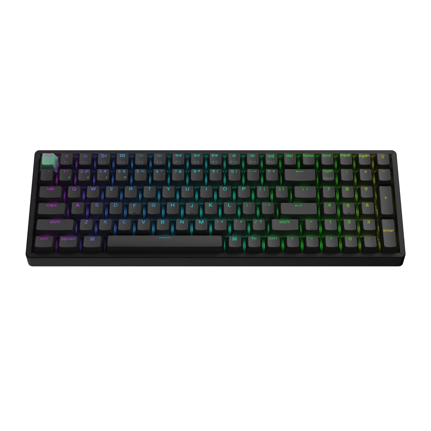 Keychron K4 HE 96% Magnetic Switch Hot-Swap RGB Wireless Keyboard – Black | dynacor.co.za