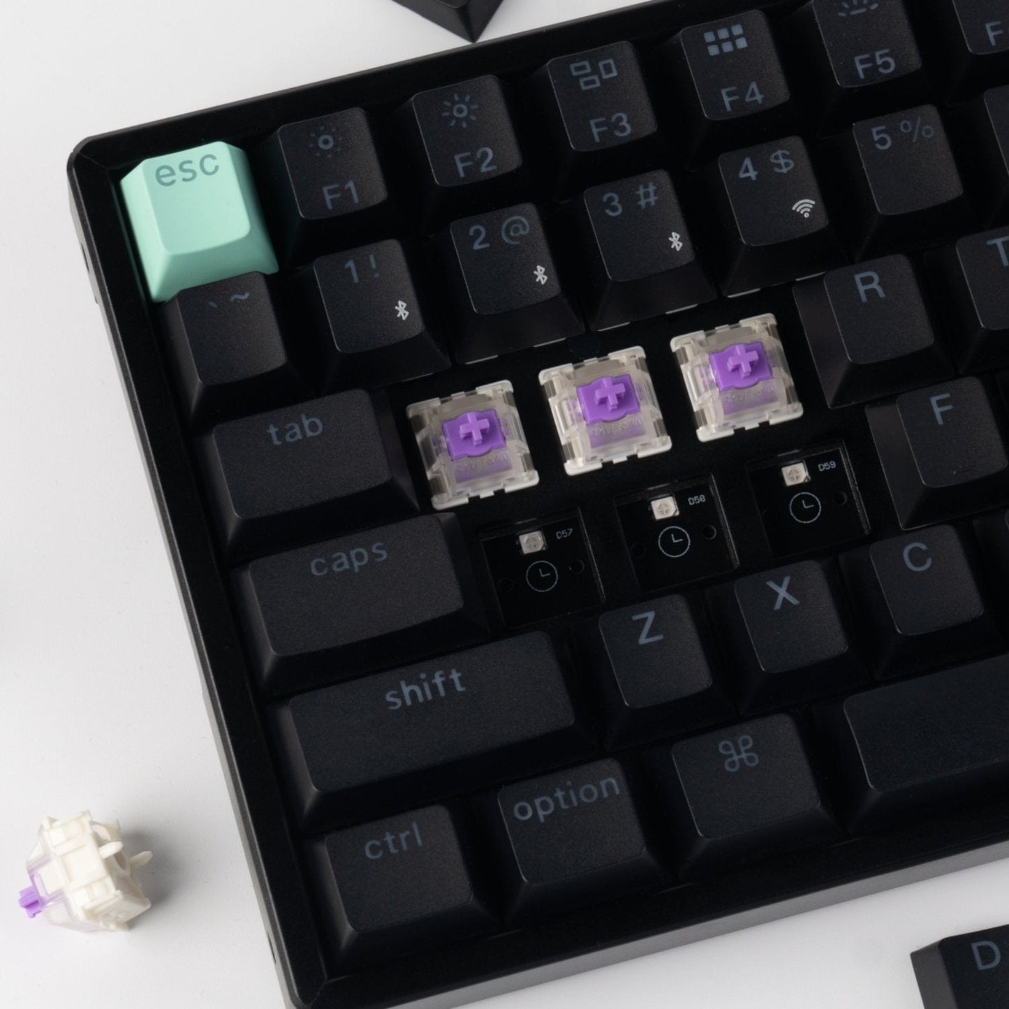 Keychron K4 HE 96% Magnetic Switch Hot-Swap RGB Wireless Keyboard – Black | dynacor.co.za