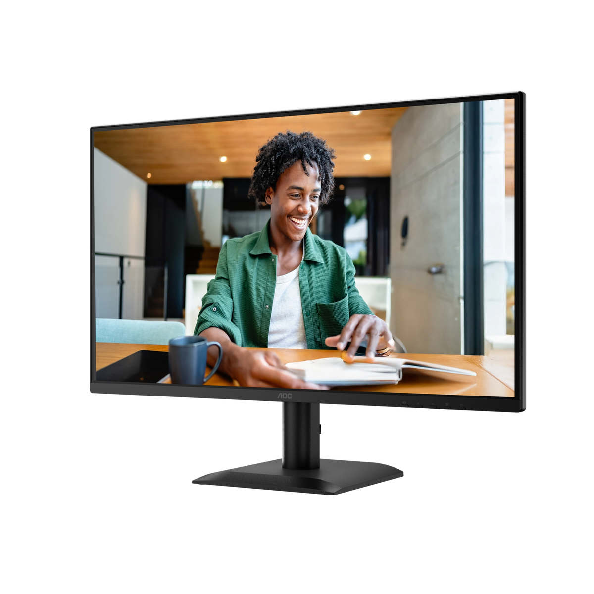 AOC-27E40L Monitor  27'' FHD 1920x1080 144Hz 0;5ms; DP HDMI; TUV Circular Polarization;Internal PSU Adaptive Sync; 3YR Warranty | dynacor.co.za
