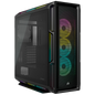 CORSAIR 5000T RGB Black Tempered Glass Mid-Tower; 2x 3.5'' |  4x 2.5'' Drive Bays; Up to 360mm Radiator compatible; 4x 120mm fan incl | dynacor.co.za