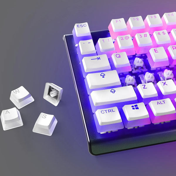 SteelSeries PrismCAPS White | dynacor.co.za