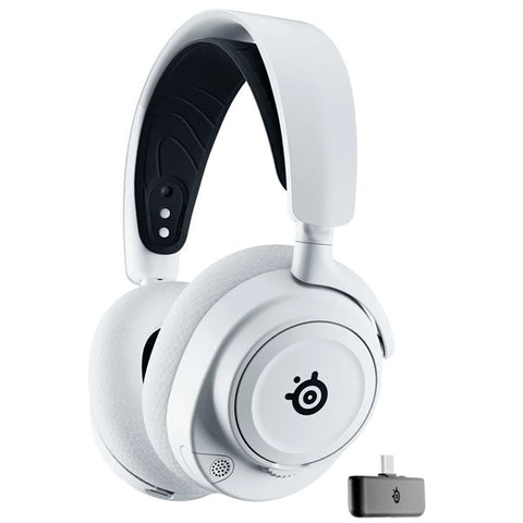 SteelSeries Arctis Nova 7X Multi-Platform Premium Wireless Gaming Headset - White | dynacor.co.za