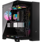 CORSAIR 6500X RGB Mid-Tower Black Dual Chamber PC Case; 2x 3.5'' |  2x 2.5'' Drive Bays; 360mm Radiator compatible; 3x 120mm fan incl | dynacor.co.za