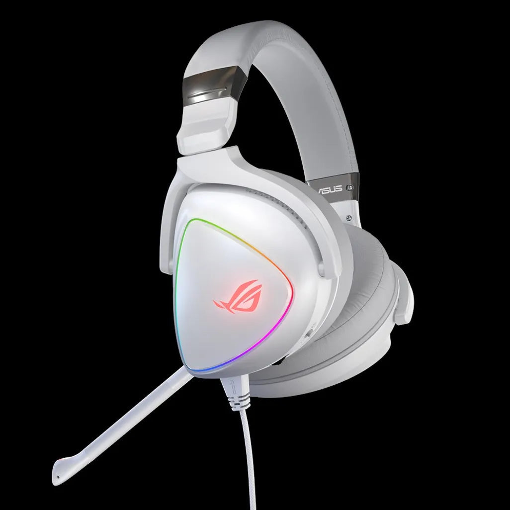ASUS ROG Delta White Edition Headset Wired Head-band Gaming USB Type-C | dynacor.co.za