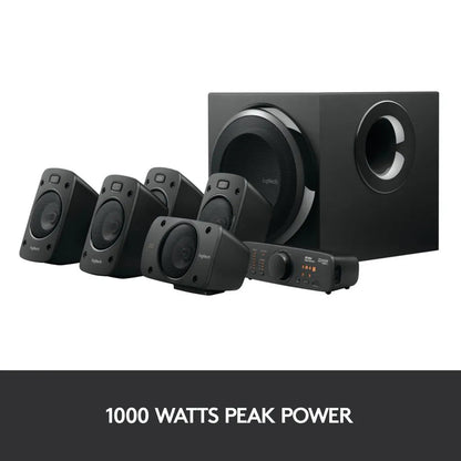 Logitech Z906 Thx Surround Sound 500 W Black 5.1 channels | dynacor.co.za