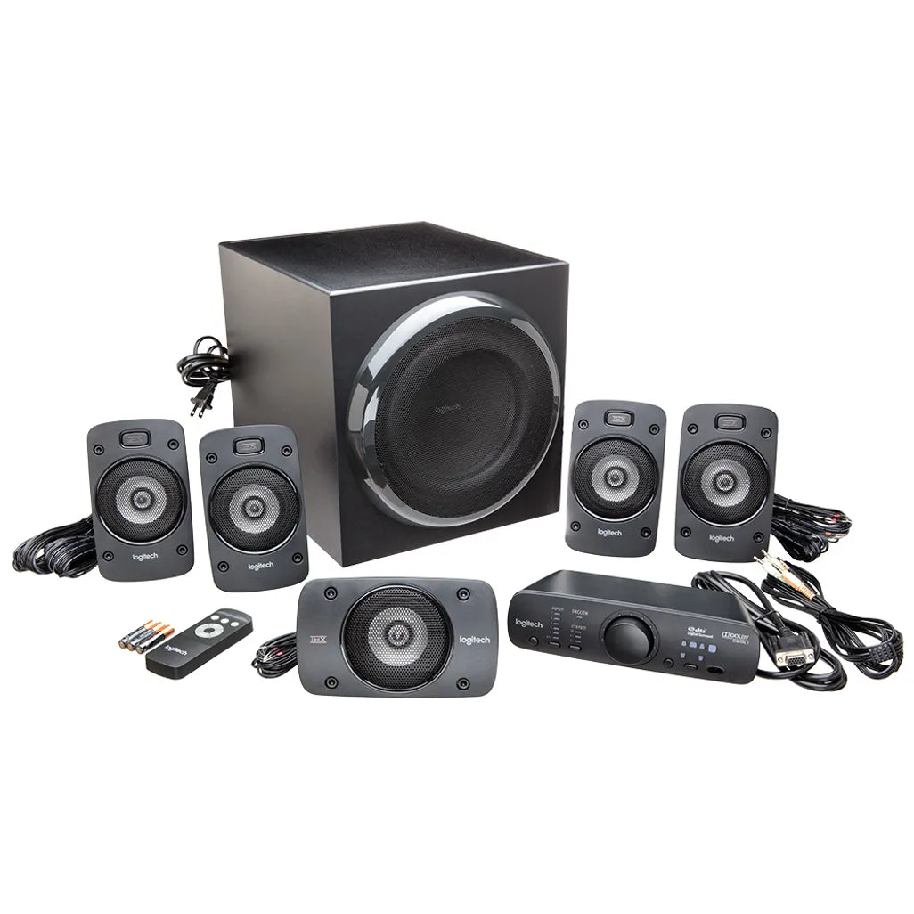 Logitech Z906 Thx Surround Sound 500 W Black 5.1 channels | dynacor.co.za
