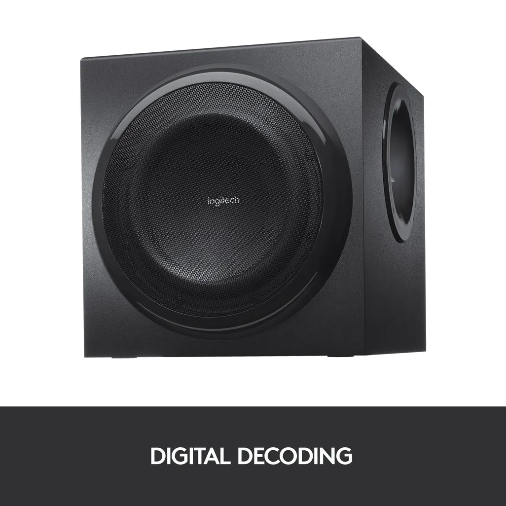 Logitech Z906 Thx Surround Sound 500 W Black 5.1 channels | dynacor.co.za