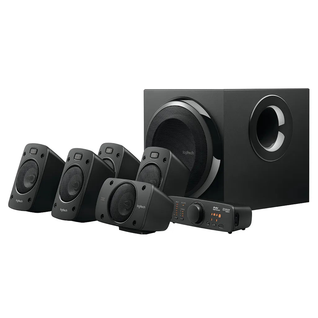 Logitech Z906 Thx Surround Sound 500 W Black 5.1 channels | dynacor.co.za