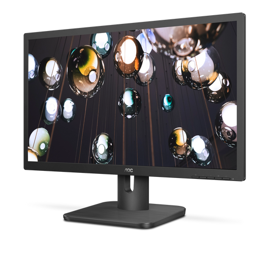 AOC 20E1H  Monitor|19.5 inch|TN HD+ 1600x900|HDMI|VGA|VESA|Flicker Free|Low Blue Mode|Internal Power Supply|3YR Warranty | dynacor.co.za