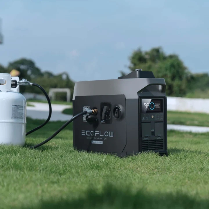 ECOFLOW 1800W Petrol & LPG single cylinder four stroke Air cooled pure sinewave Smart Generator