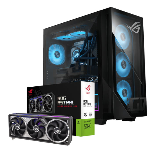 Asus ROG G700 Intel® Core™ Ultra 5 Windows 11 Gaming PC (RTX 5090 OC | 16GB DDR5 | 1TB NVMe) | dynacor.co.za