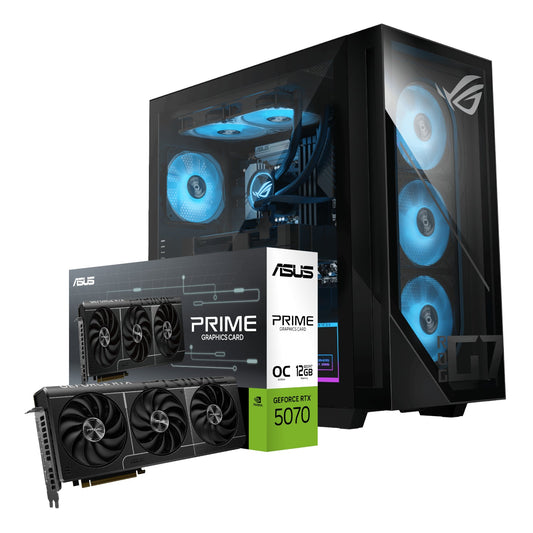 Asus ROG G700 Intel® Core™ Ultra 5 Windows 11 Gaming PC (RTX 5070 PRIME | 16GB DDR5 | 1TB NVMe) | dynacor.co.za