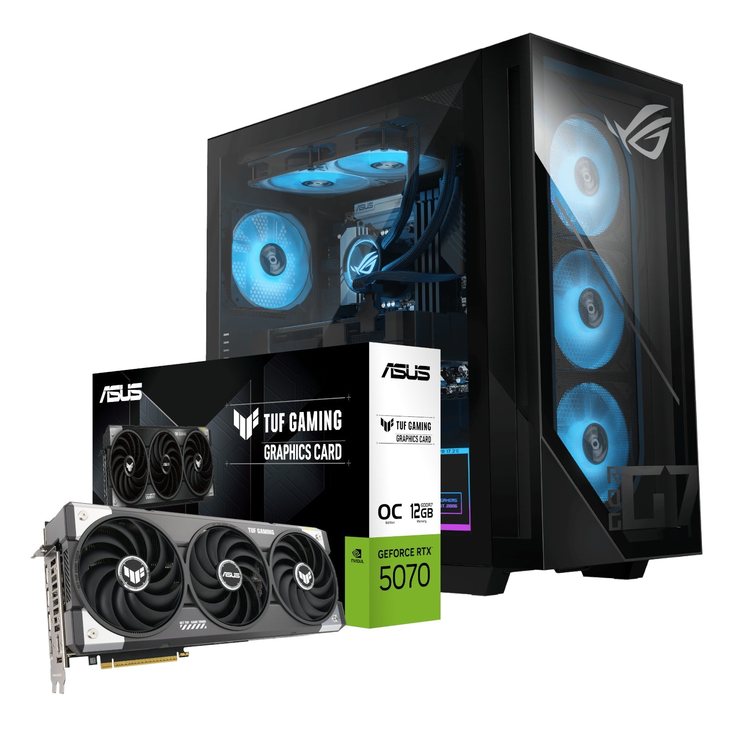 Asus ROG G700 Intel® Core™ Ultra 5 Windows 11 Gaming PC (RTX 5070 TUF | 16GB DDR5 | 1TB NVMe) | dynacor.co.za