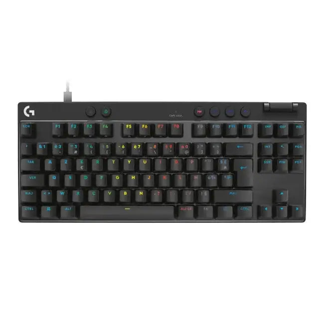 Logitech PRO X TKL RAPID wired Gaming Keyboard - Black | dynacor.co.za