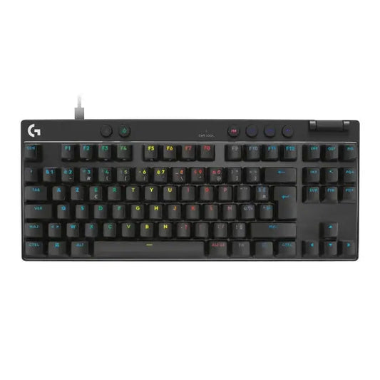 Logitech PRO X TKL RAPID wired Gaming Keyboard - Black | dynacor.co.za