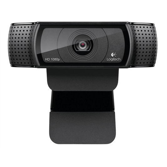 Logitech VC Webcam C920 HD Pro USB Full HD 10MP Carl Zeis Lens 20 step autofocus  Microphone with noise reduction | dynacor.co.za