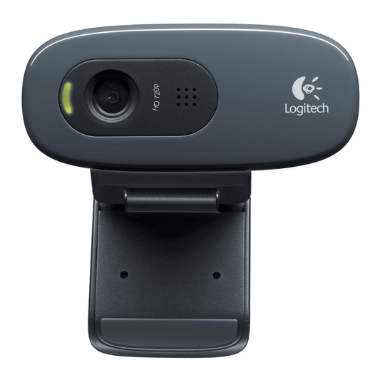 Logitech Webcam C270 HD Still 3MP HD Video Built in Mic Auto focus Grey USB-A | dynacor.co.za