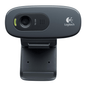 Logitech Webcam C270 HD Still 3MP HD Video Built in Mic Auto focus Grey USB-A | dynacor.co.za